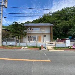 糸島にある別荘地「志摩ラウベンコロニー」のオフィス棟