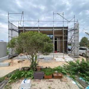 20坪の平屋、いよいよ内装へ。