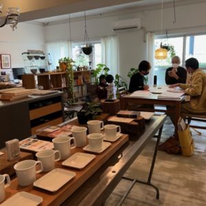 Blog「糸島/小富士ヒュッテ」打ち合わせでした。